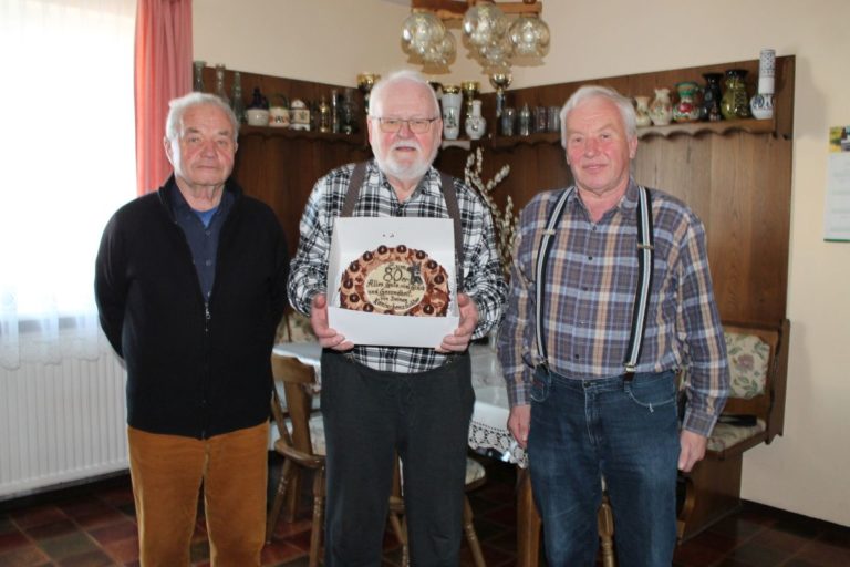 Zuchtfreund Helmut Haim feierte 80. Geburtstag RKTZV E1